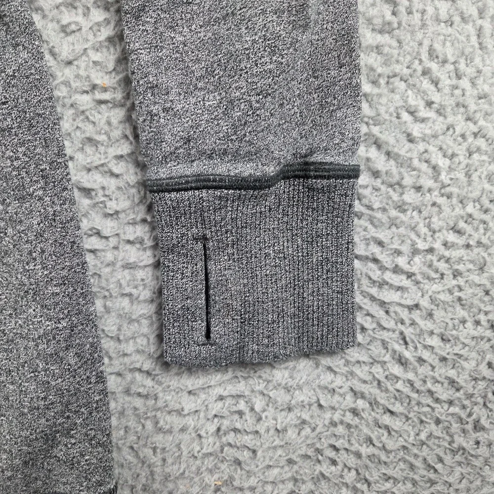 Lululemon That's A Wrap Jacket‎ Womens Size 4 Heathered Gray Yoga Stretch Hooded